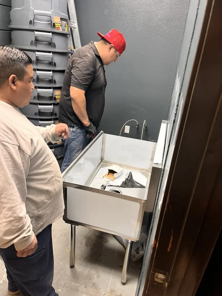 Commercial plumbing and sink installation in Rainbow Park